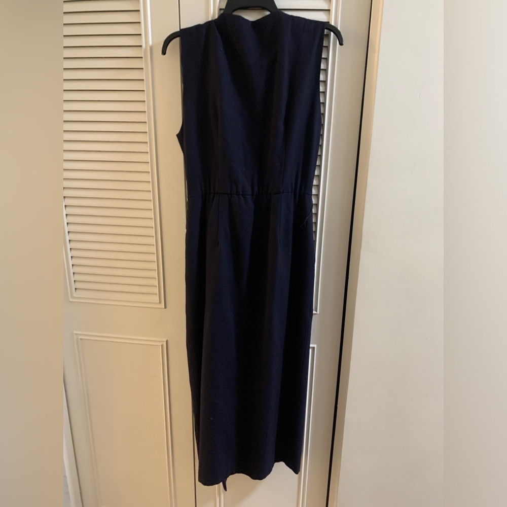 Vintage Brooks Brothers Belted Wool Dress - Picture 7 of 15